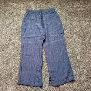 Althea Retreat Linen High Rise Wide Leg Pant